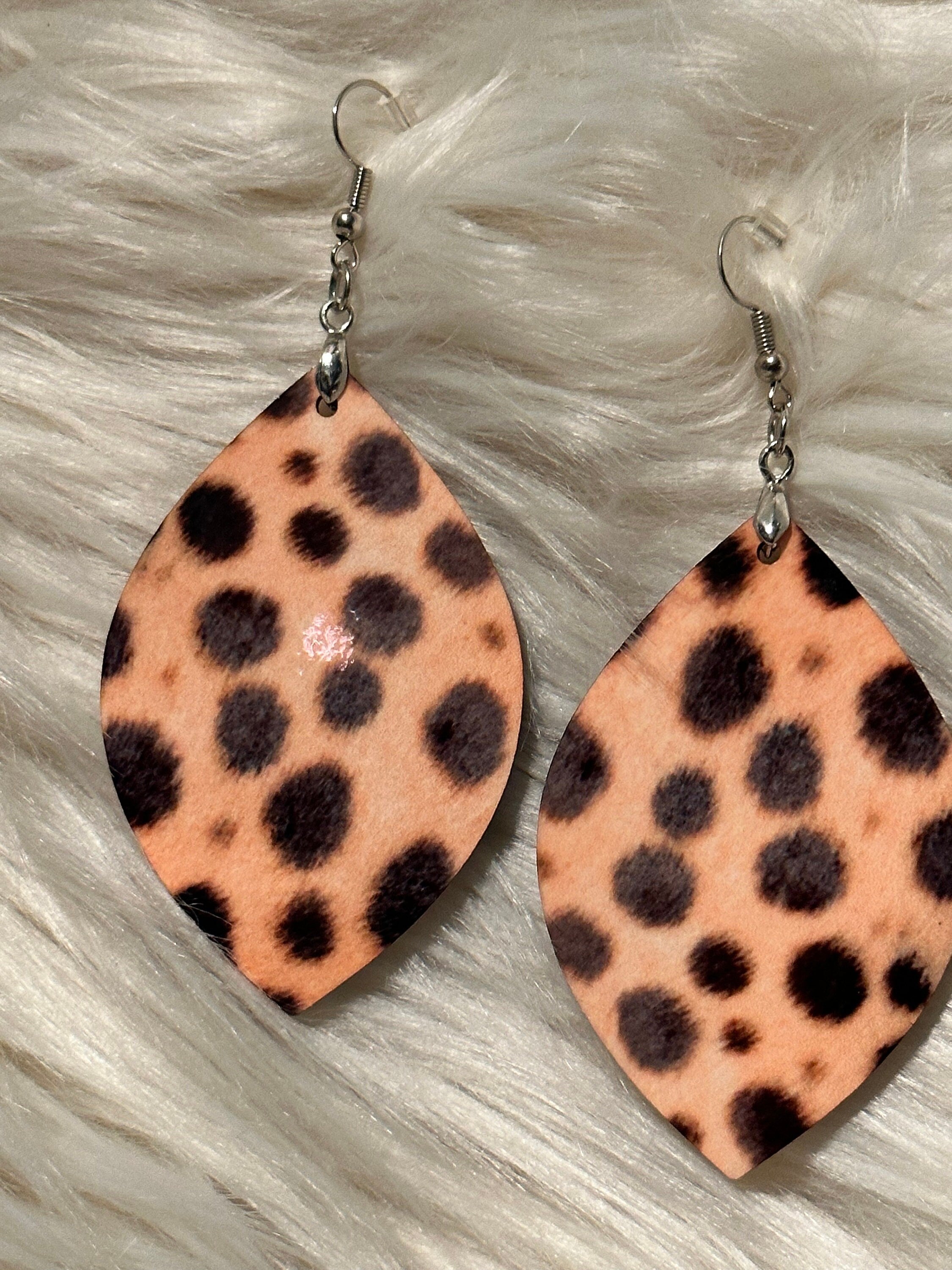 Animal  Print Earrings