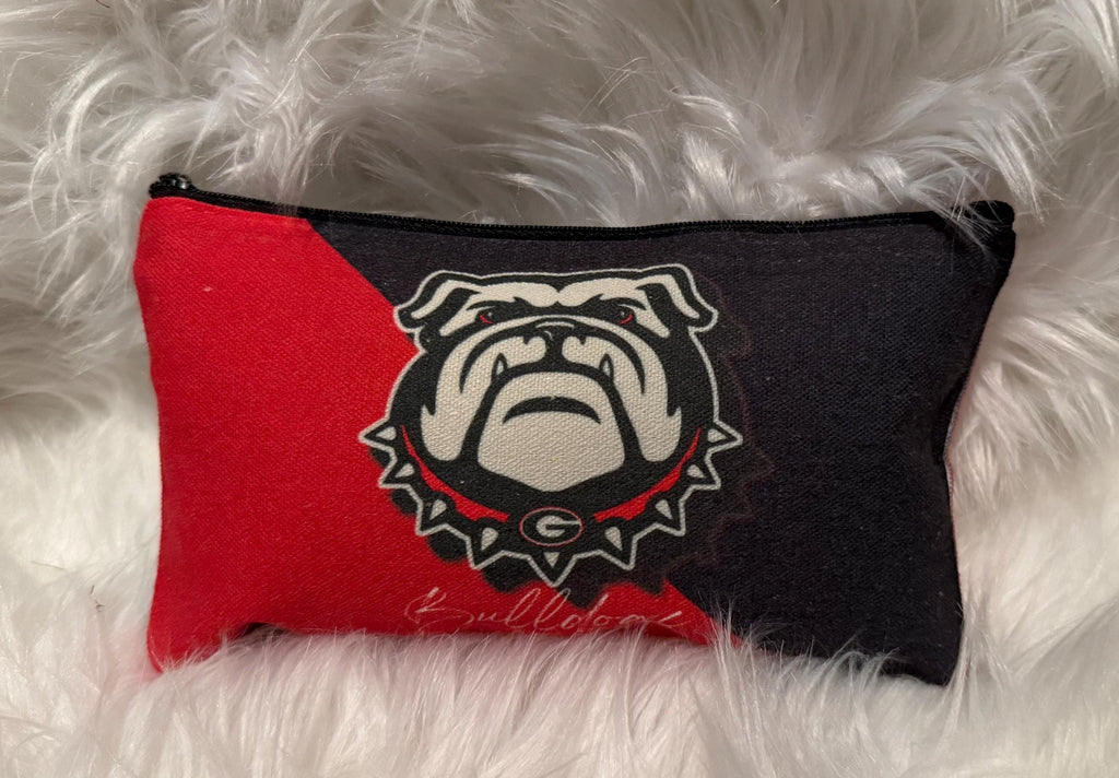 Georgia Makeup Pouch and Earrings 3pc Set