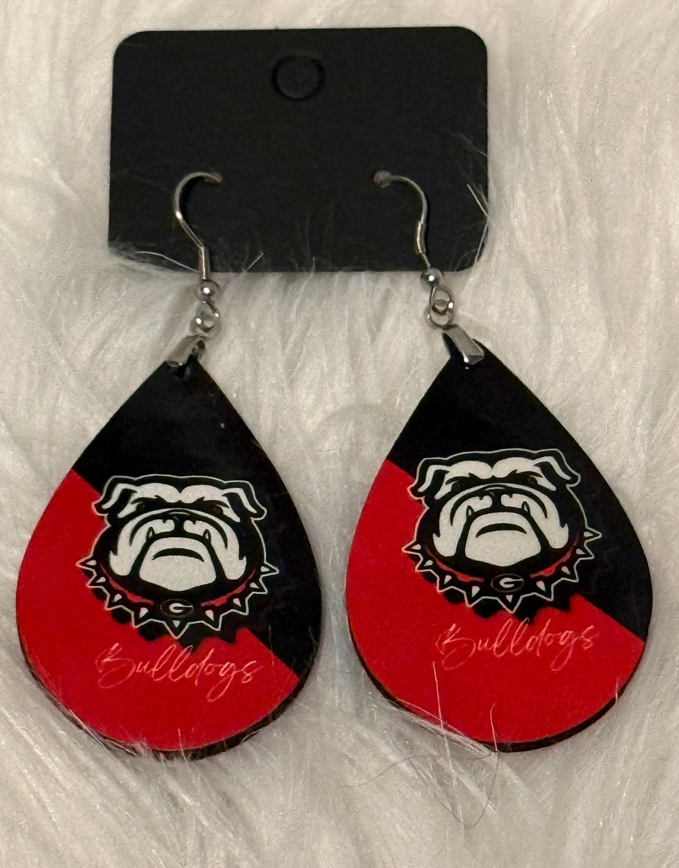 Georgia Makeup Pouch and Earrings 3pc Set