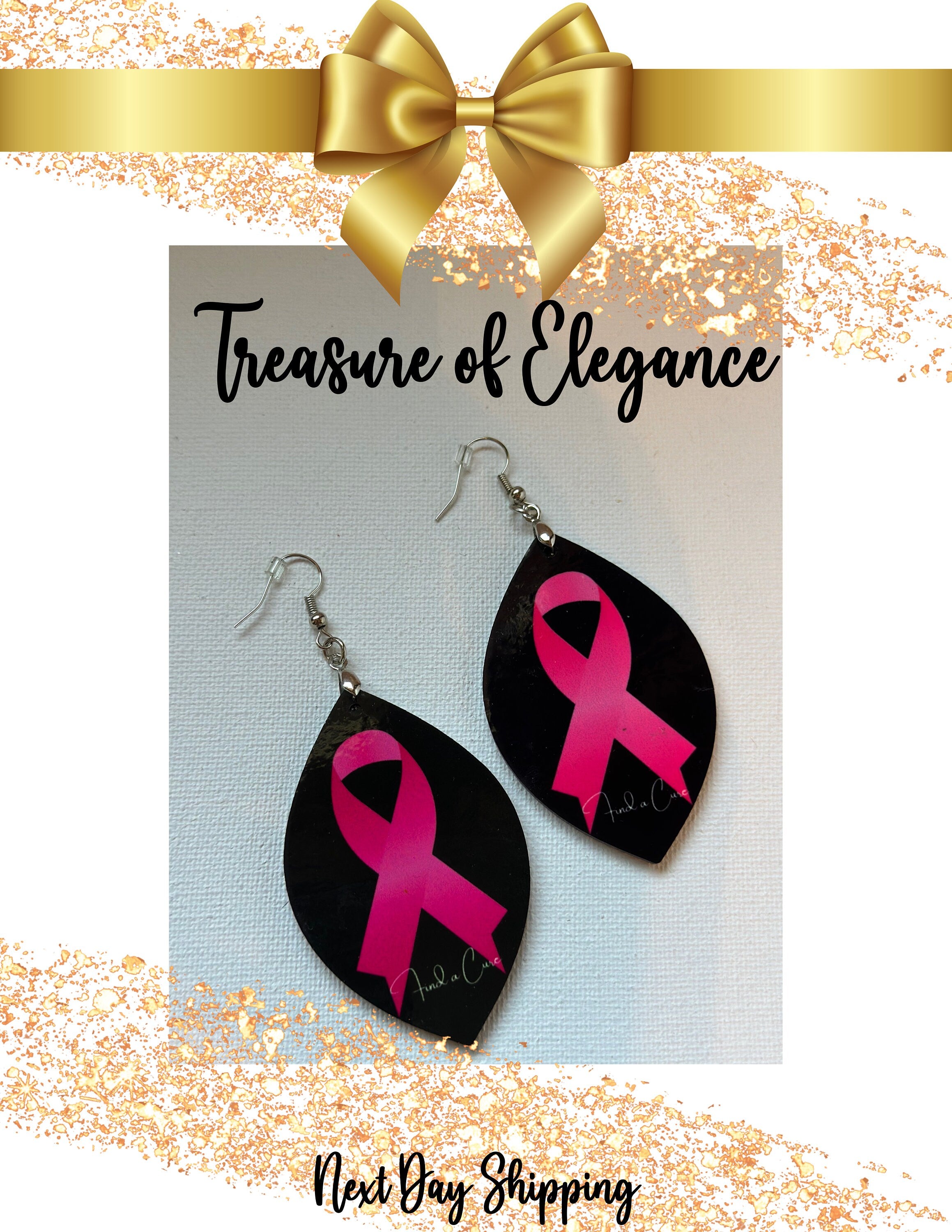 Breast Cancer Awareness  Earrings