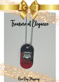 UGA  Inspired Game Day Necklace