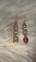 Game Day Rhinestone Earrings