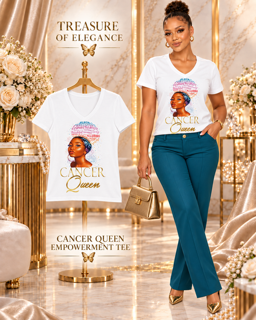 Cancer Queen Empowerment Tee