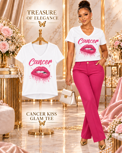 Cancer Kiss Glam Tee