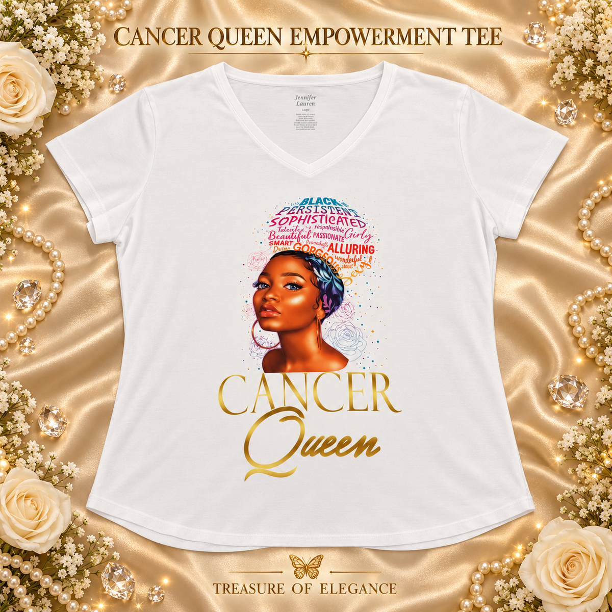 Cancer Queen Empowerment Tee