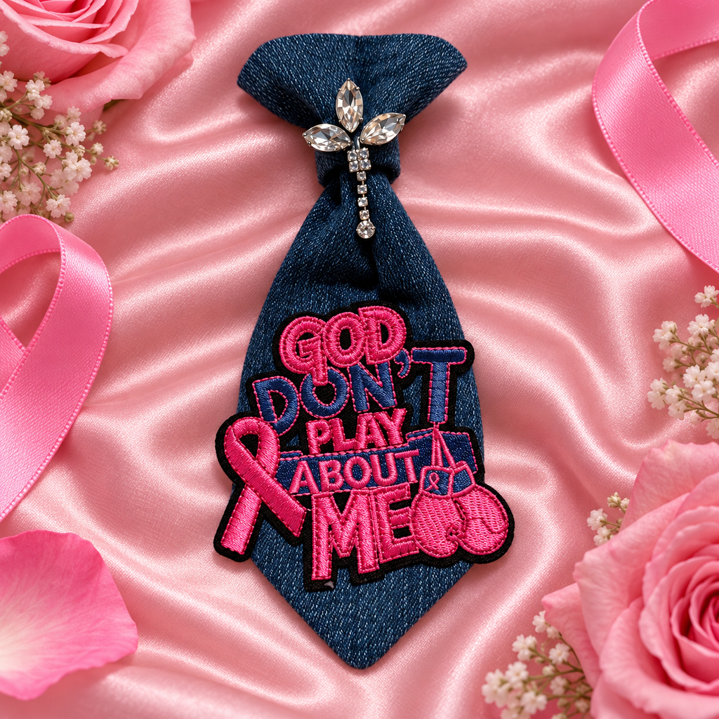 Faith Fighter Mini Brooch Tie