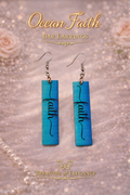 Ocean Faith Bar Earrings