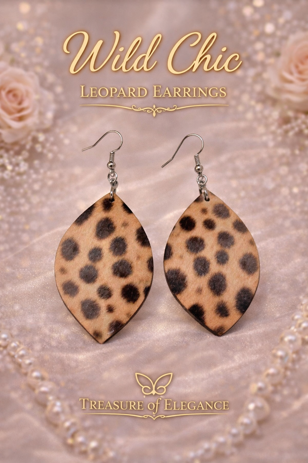 Wild Chic Leopard Earrings