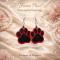 Fierce Paw Statement Earrings