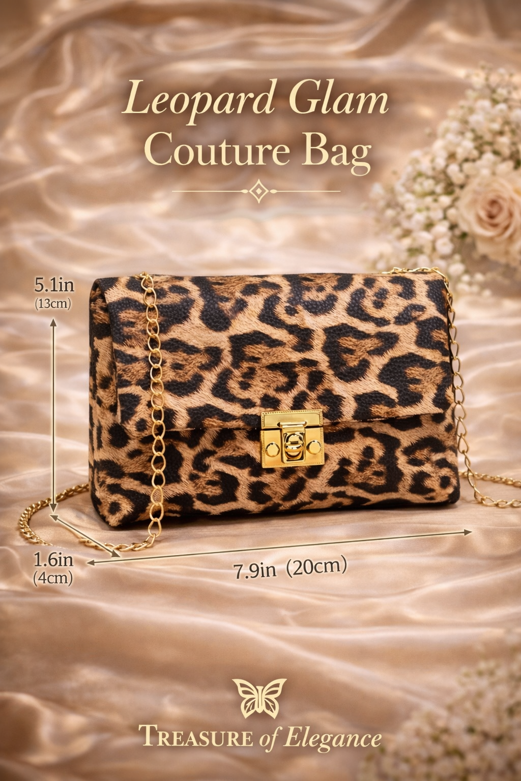 Leopard Glam Couture Bag