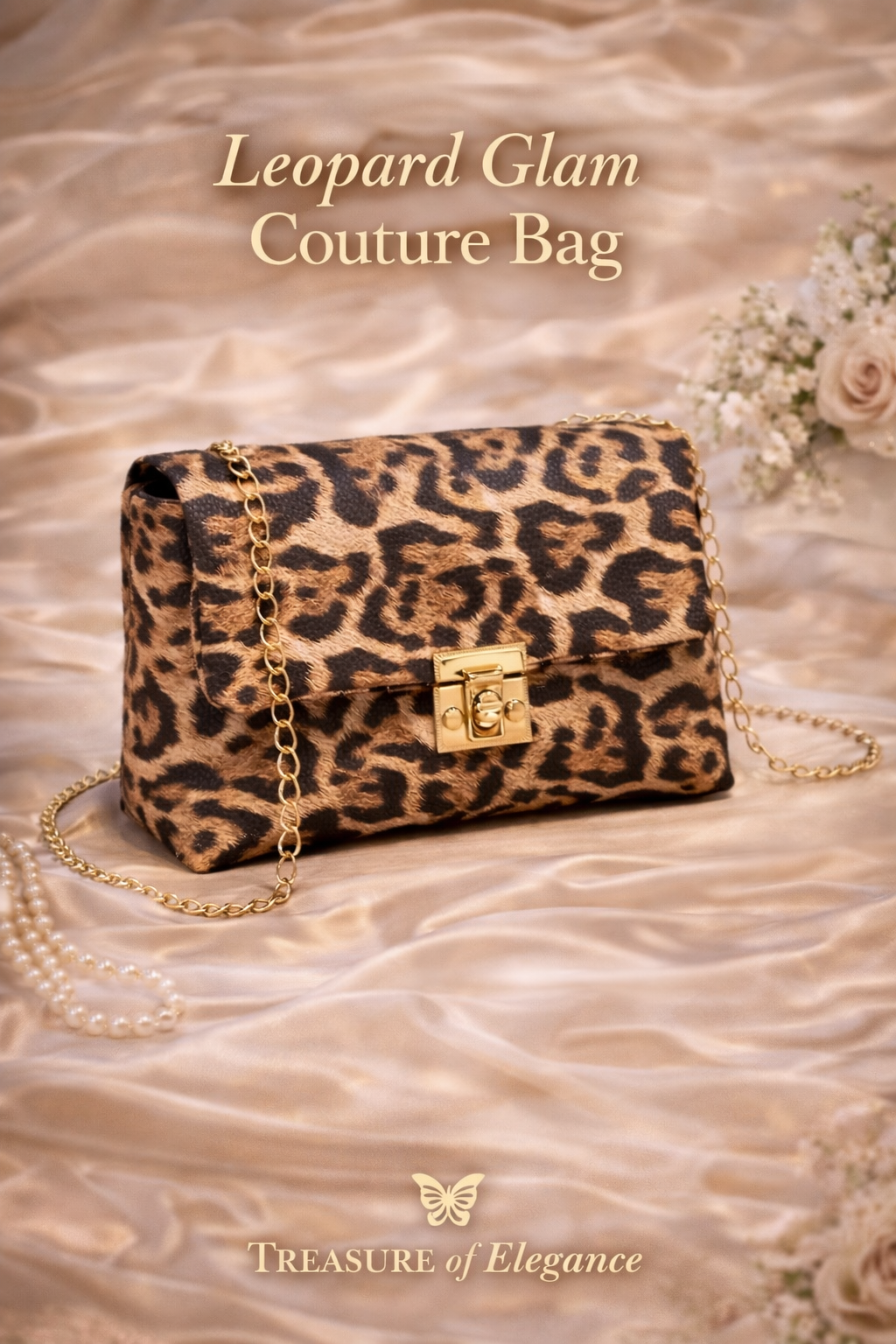 Leopard Glam Couture Bag
