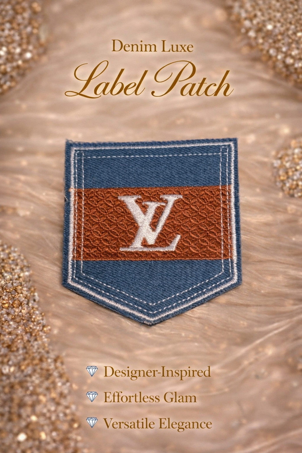 Denim Luxe Label Patch