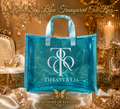 Robin Egg Blue Transparent Tote Bag