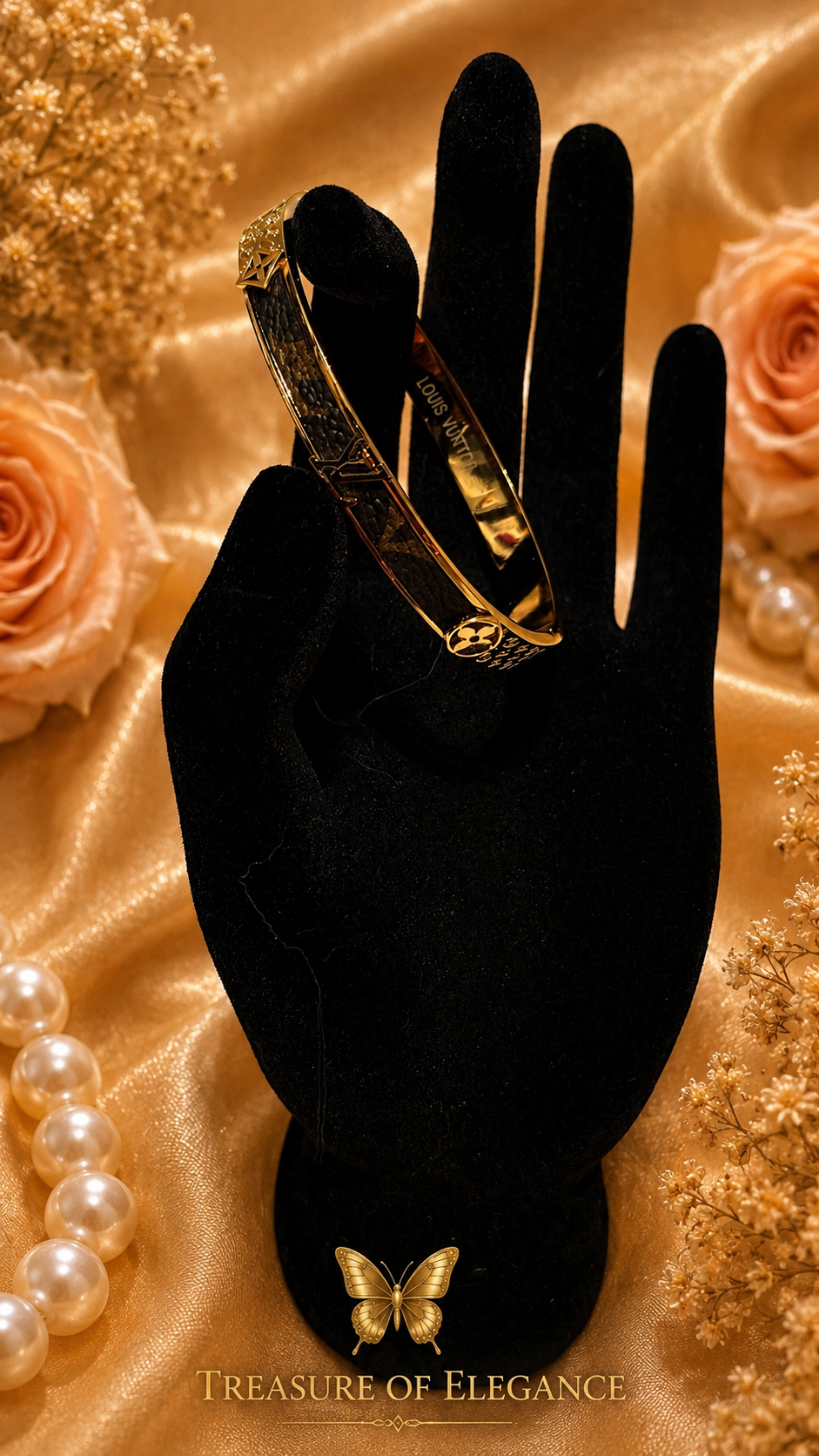 Golden Eclipse Luxe Bangle