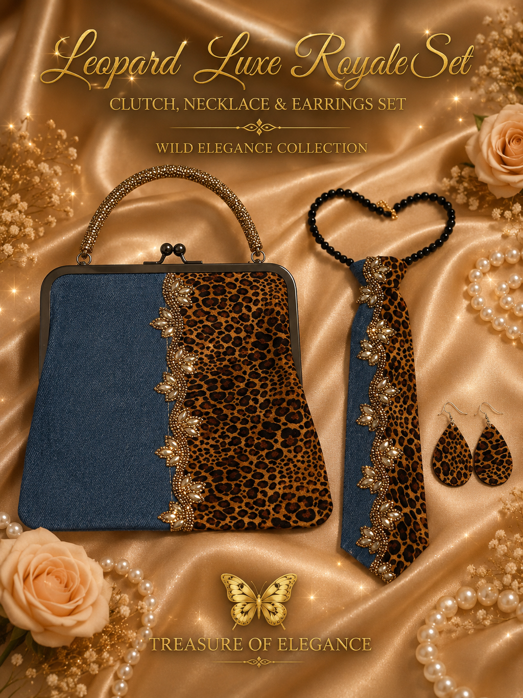 Leopard Luxe Royal Set