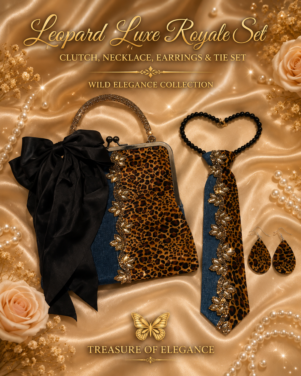 Leopard Luxe Royal Set
