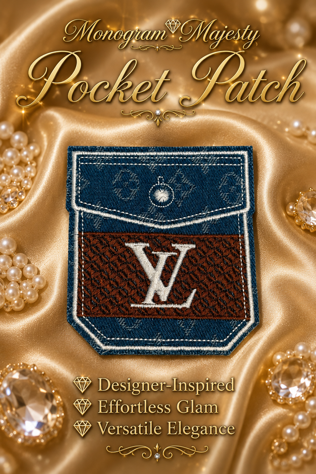 Monogram Majesty Pocket Patch