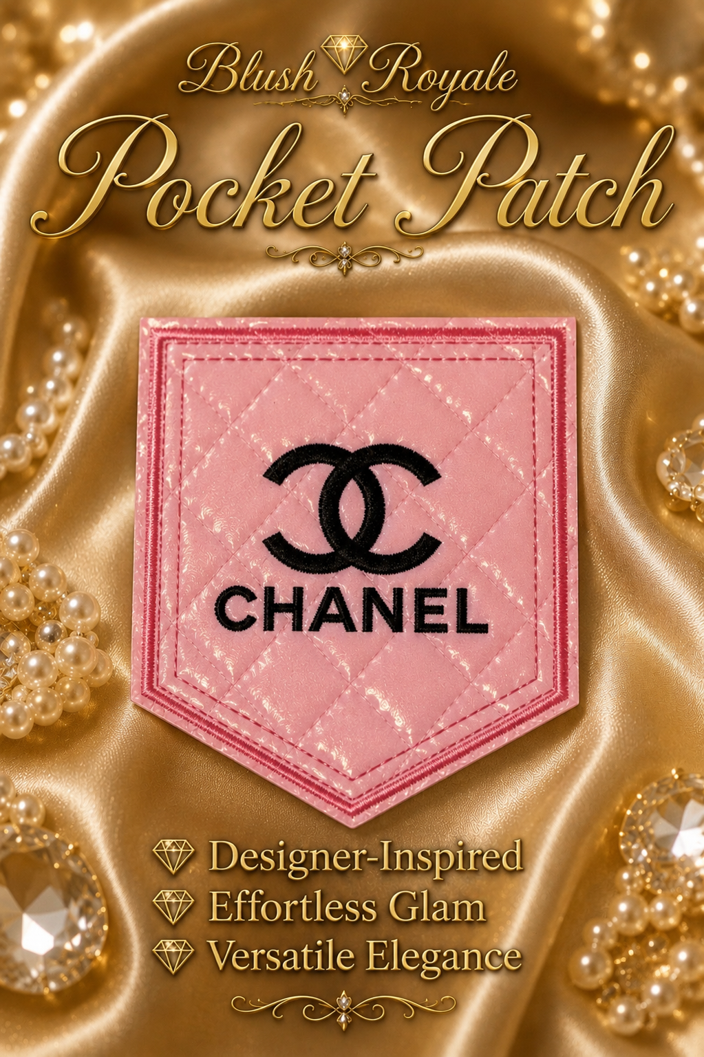 Blush Royale Pocket Patch