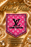 Pink Dynasty Pocket Patch