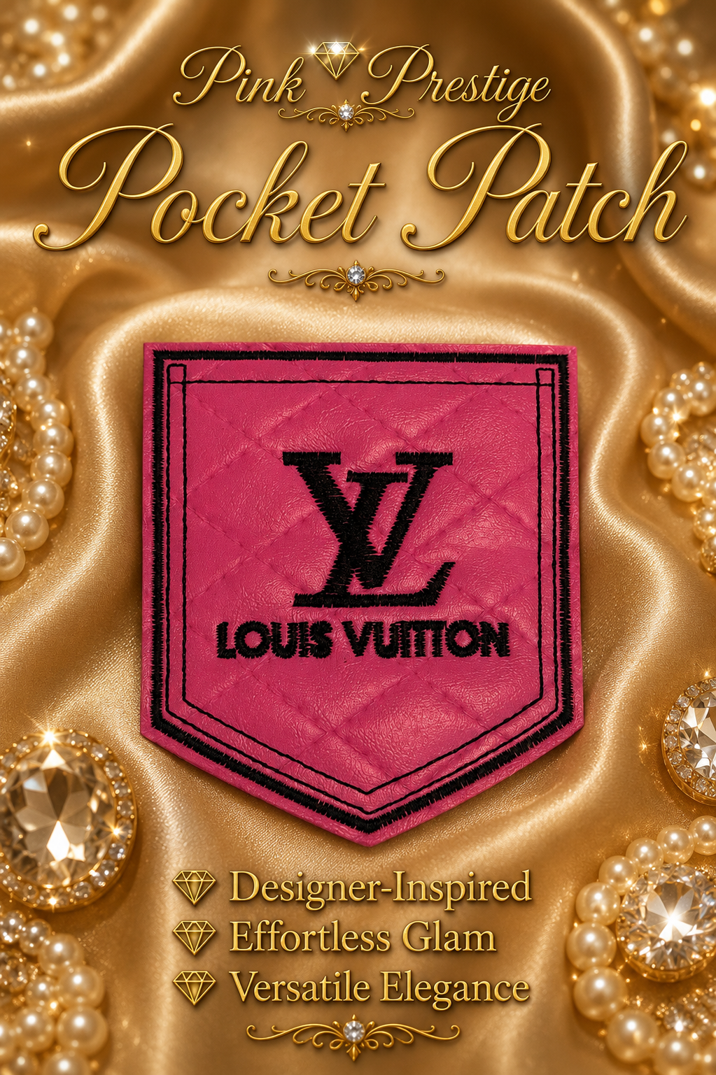 Pink Prestige Pocket Patch