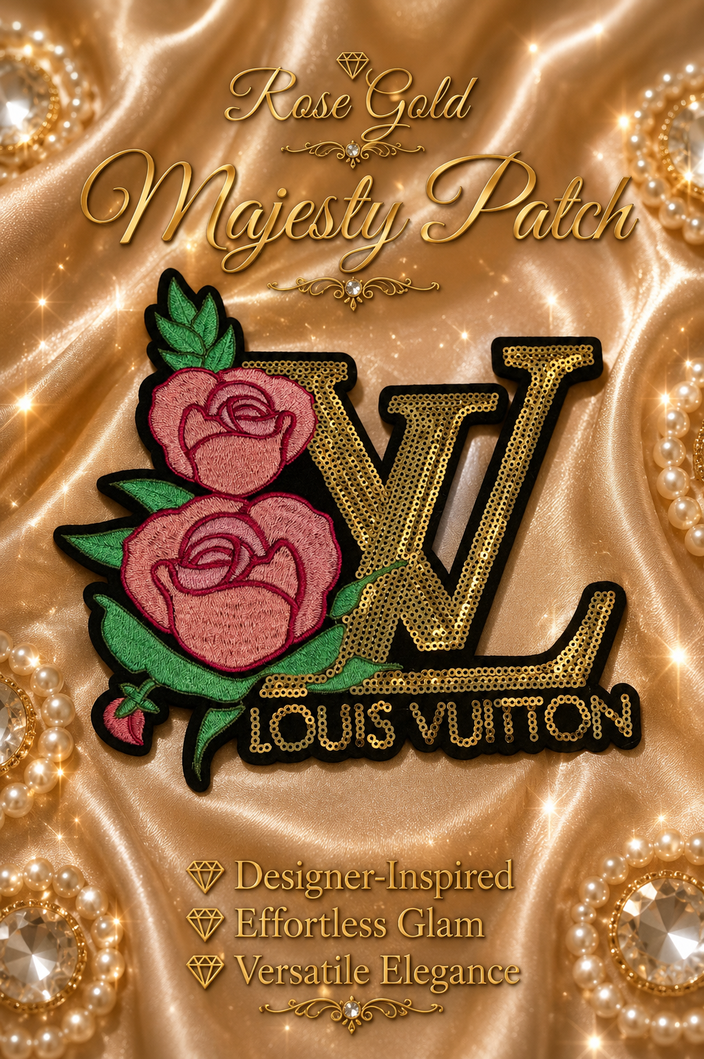 Rose Gold Majesty Patch
