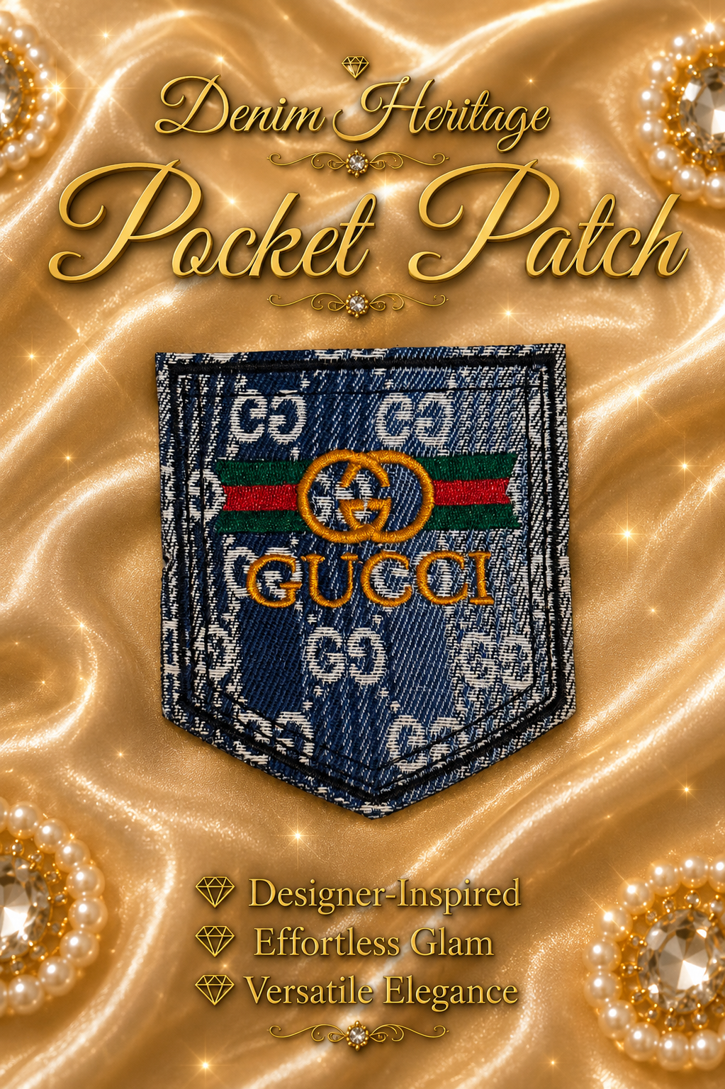 Denim Heritage Pocket Patch