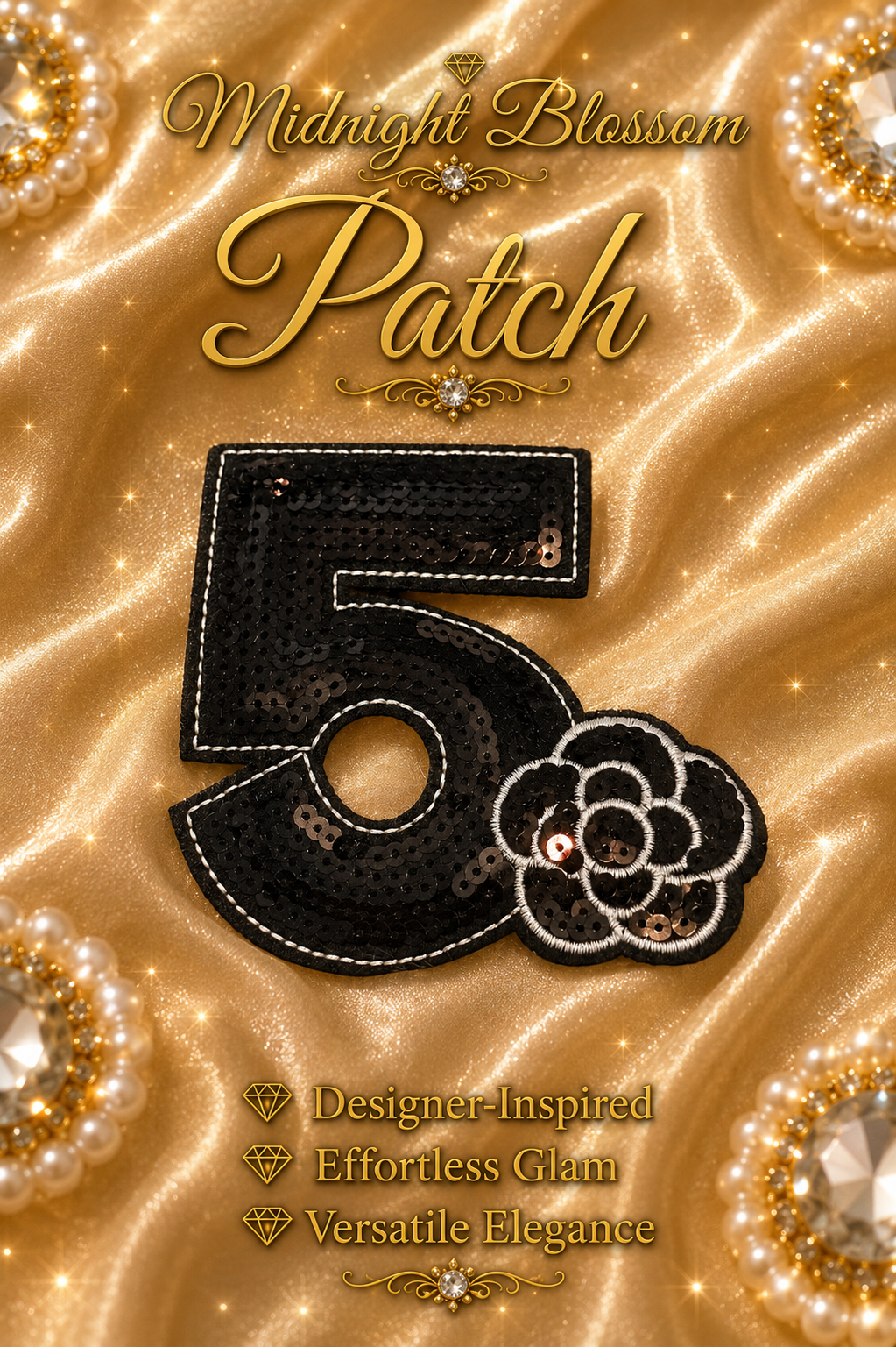 Midnight Blossom Patch