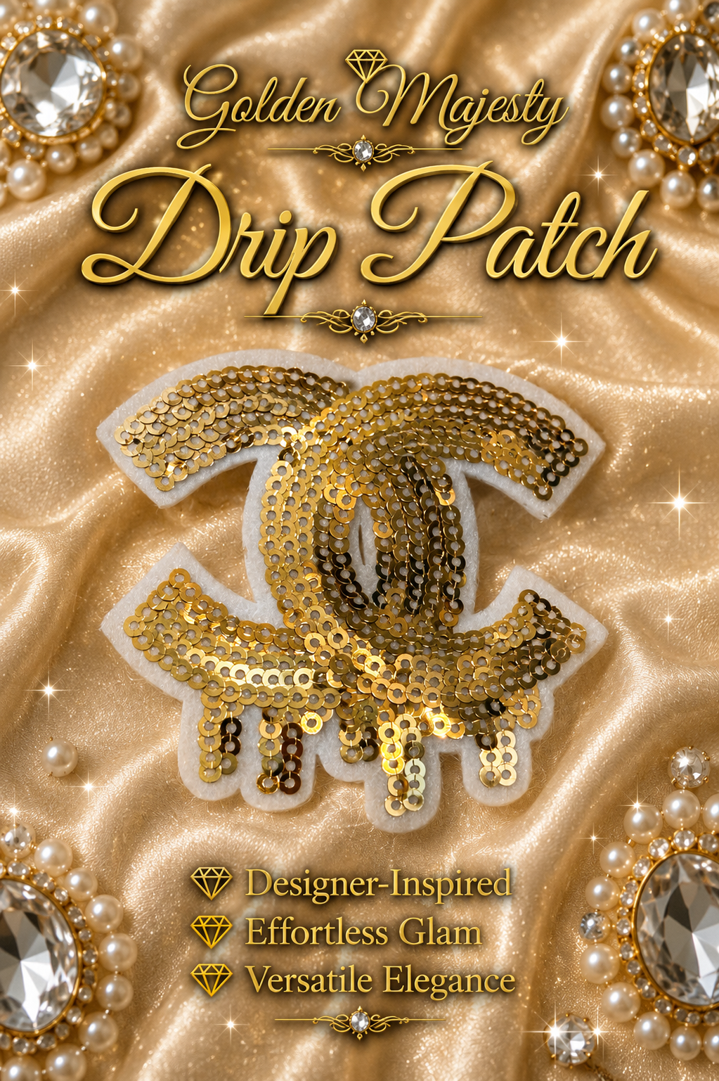 Golden Majesty Drip Patch
