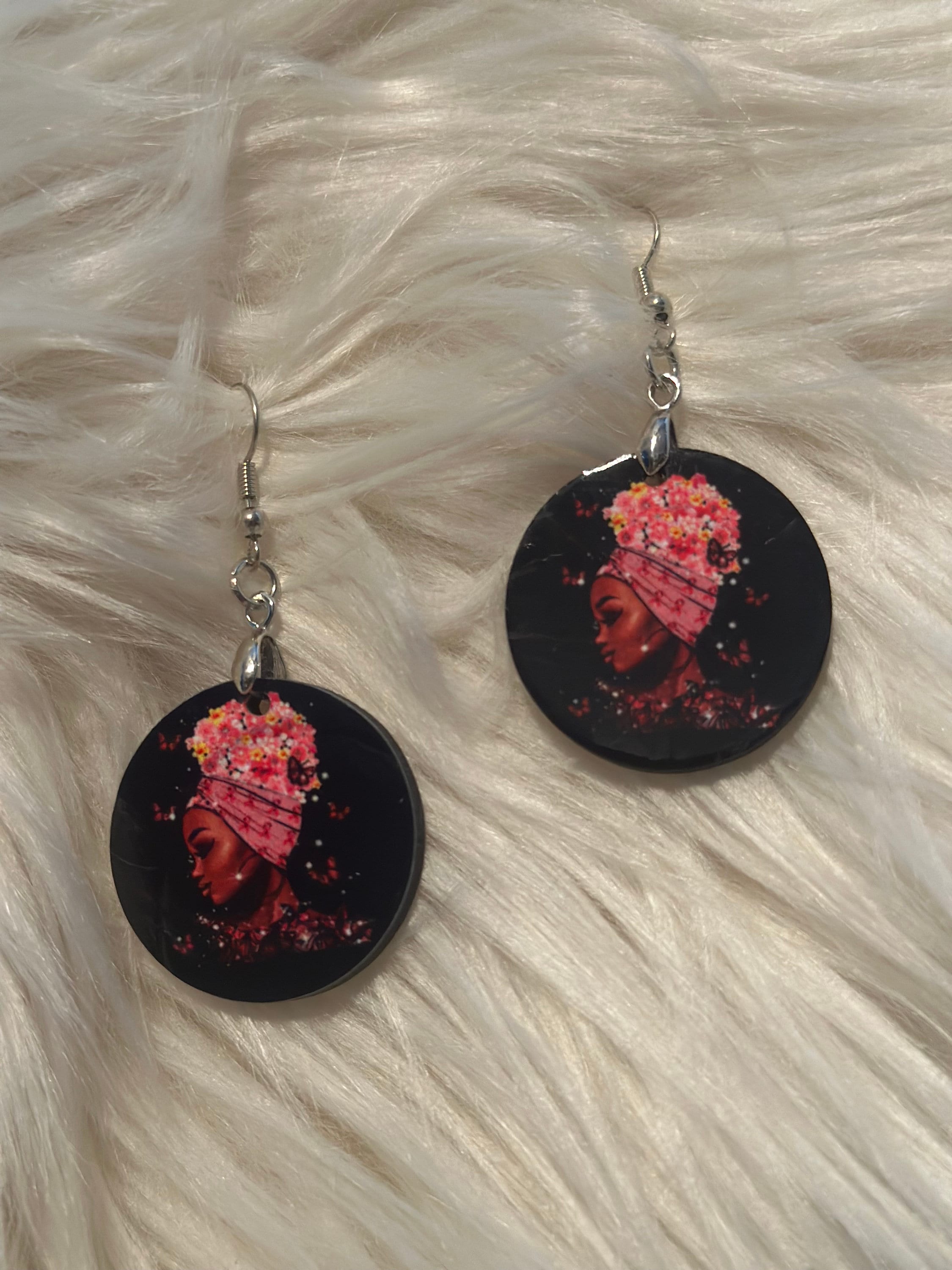 Breast Cancer Awareness Earrings