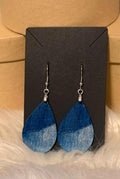 Denim Earrings
